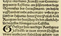 Picture 19 of 28 from Nye vnbekande Lande Unde eine nye Werldt in korter vorgangener Tyd gefunden (1508), leaf 116