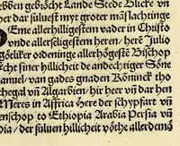 An illustration from Nye vnbekande Lande Unde eine nye Werldt in korter vorgangener Tyd gefunden (1508)