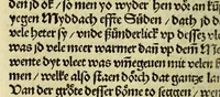 An illustration from Nye vnbekande Lande Unde eine nye Werldt in korter vorgangener Tyd gefunden (1508)