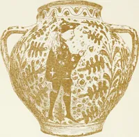 Picture 12 of 87 from Oak-leaf jars; a fifteenth century Italian ware showing Moresco influence (1903), leaf 57