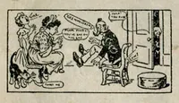 An illustration from Oaks Latest Tricks, Catalogue No. 21, Puzzles, Novelties, Sensational Escapes, And Illusions (1913)