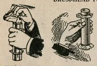 An illustration from Oaks Latest Tricks, Catalogue No. 21, Puzzles, Novelties, Sensational Escapes, And Illusions (1913)