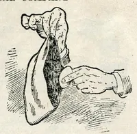 An illustration from Oaks Latest Tricks, Catalogue No. 22: Puzzles, Novelties, Sensational Escapes, and Illusions (1913)