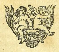 An illustration from Obras de Lorenzo Gracian, divididas en dos tomos, en el primero contiene El criticòn, tratando en la primera parte de la niñez, y juuentud: en la segunda de la varonil edad: y en la tercera de la vejez. El discreto. El politico Fernando el Catholico. El heroe. En el segvndo, La agudeza y arte de ingenio. Oraculo manual y arte de prudencia. En el fin añadimos El comulgatorio de varias meditaciones de la sagrada comunion (1669)