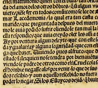 Picture 22 of 43 from Obras q[ue] Francisco Ceruantes de Salazar, ha hecho, glosado, y traduzido (1546), leaf 152