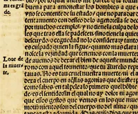 An illustration from Obras q[ue] Francisco Ceruantes de Salazar, ha hecho, glosado, y traduzido (1546)