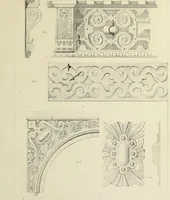 An illustration from Observations on the architecture of England during the reigns of Queen Elizabeth and King James I. & c. & c (1837)
