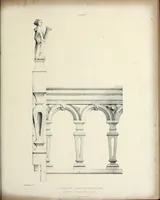An illustration from Observations on the architecture of England during the reigns of Queen Elizabeth and King James I. & c. & c (1837)