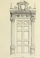 An illustration from Observations on the architecture of England during the reigns of Queen Elizabeth and King James I. & c. & c (1837)