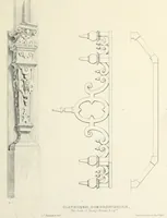 An illustration from Observations on the architecture of England during the reigns of Queen Elizabeth and King James I. & c. & c (1837)