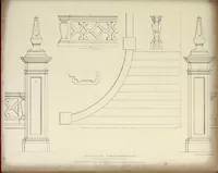 An illustration from Observations on the architecture of England during the reigns of Queen Elizabeth and King James I. & c. & c (1837)