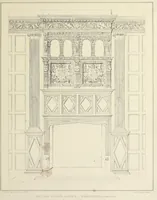 An illustration from Observations on the architecture of England during the reigns of Queen Elizabeth and King James I. & c. & c (1837)