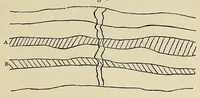 An illustration from Observations on the temple of Serapis at Pozzuoli near Naples : with an attempt to explain the causes of the frequent elevation and depression of large portions of the earth's surface in remote periods and to prove that those causes continue in action at the present time : with a supplement of Conjectures on the physical condition of the surface of the moon (1847)