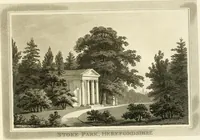 Picture 48 of 75 from Observations on the theory and practice of landscape gardening : including some remarks on Grecian and Gothic architecture, collected from various manuscripts, in the possession of the different noblemen and gentlemen, for whose use they were originally written : the whole tending to establish fixed principles in the respective arts (1805), leaf 218