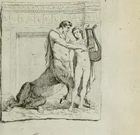 An illustration from Observations sur les antiquités de la ville d'Herculanum : avec quelques réflexions sur la peinture & la sculpture des anciens & une courte description de quelques antiquités des environs de Naples (1754)