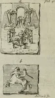 An illustration from Observations sur les antiquités de la ville d'Herculanum : avec quelques réflexions sur la peinture & la sculpture des anciens & une courte description de quelques antiquités des environs de Naples (1754)
