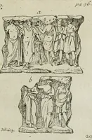 An illustration from Observations sur les antiquités de la ville d'Herculanum : avec quelques réflexions sur la peinture & la sculpture des anciens & une courte description de quelques antiquités des environs de Naples (1754)