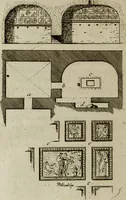 An illustration from Observations sur les antiquités de la ville d'Herculanum : avec quelques réflexions sur la peinture & la sculpture des anciens & une courte description de quelques antiquités des environs de Naples (1754)