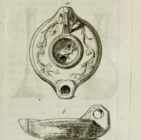 An illustration from Observations sur les antiquités de la ville d'Herculanum : avec quelques réflexions sur la peinture & la sculpture des anciens & une courte description de quelques antiquités des environs de Naples (1754)
