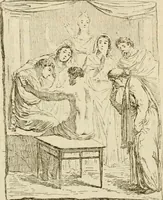An illustration from Observations sur les antiquités d'Herculanum : avec quelques réflexions sur la peinture & la sculpture des anciens; & une courte description de plusieurs antiquités des environs de Naples (1755)