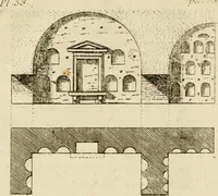 An illustration from Observations sur les antiquités d'Herculanum : avec quelques réflexions sur la peinture & la sculpture des anciens; & une courte description de plusieurs antiquités des environs de Naples (1755)