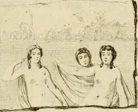 An illustration from Observations upon the antiquities of the town of Herculaneum, discovered at the foot of Mount Vesuvius : with some reflections on the painting and sculpture of the ancients : and a short description of the antiquities in the neighbourhood of Naples (1754)
