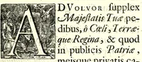 Picture 2 of 6 from Obsidio Clari Montis Cze̜stochoviensis : deiparae imagine a divo Luca depictae in regno Poloniae celeberrimi, ab exercitu Suecorum duce Burchardo Mellero generali legato (1659), leaf 7