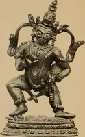 An illustration from Obzor sobraniia predmetov lamaskago kul'ta kn. .. Ukhtomskago (1905)