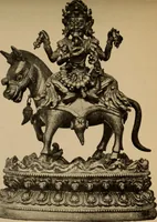 An illustration from Obzor sobraniia predmetov lamaskago kul'ta kn. .. Ukhtomskago (1905)