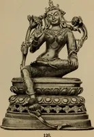 An illustration from Obzor sobraniia predmetov lamaskago kul'ta kn. .. Ukhtomskago (1905)