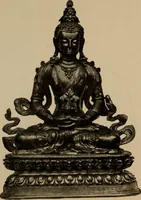 An illustration from Obzor sobraniia predmetov lamaskago kul'ta kn. .. Ukhtomskago (1905)