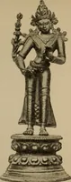 An illustration from Obzor sobraniia predmetov lamaskago kul'ta kn. .. Ukhtomskago (1905)