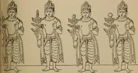 An illustration from Obzor sobraniia predmetov lamaskago kul'ta kn. .. Ukhtomskago (1905)