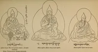 An illustration from Obzor sobraniia predmetov lamaskago kul'ta kn. .. Ukhtomskago (1905)