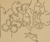 An illustration from Obzor sobraniia predmetov lamaskago kul'ta kn. .. Ukhtomskago (1905)