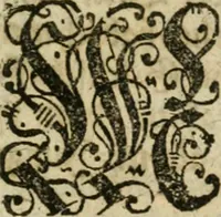 Picture 4 of 21 from Occvlta philosophia : von den verborgenen philosophischen Geheimnussen der heimlichen Goldblumen vnd lapidis philosophorum, was derselbige, vnd wie zu Erlangung dessen zu procediren, aussführlicher Bericht in einem philosophischen Gespräch verfasset : sampt der Schmaragd Taffel, Paraboln, symbolis, vnd 18. sonderbaren Figuren der hochberühmten Philosophen Hermetis Trismegisti vnd F. Basilii Valentini durch welche diese Kunst der philosophischen Goldblumen vollkomlich erkläret an Tag gegeben (1613), leaf 12