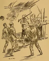 An illustration from The ocean wireless boys on the Atlantic (1914)