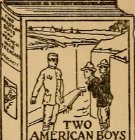 An illustration from The ocean wireless boys on the Atlantic (1914)