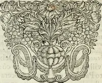 An illustration from O ceo aberto na terra : historia das sagradas congregações dos conegos seculares de S. Jorge em Alga de Venesa, & de S. Joaõ Evangelista em Portugal (1697)