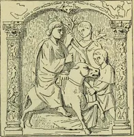 An illustration from Ocherki pamiatnikov khristiansko ikonografi i iskusstva (1900)