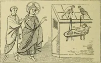 An illustration from Ocherki pamiatnikov khristiansko ikonografi i iskusstva (1900)