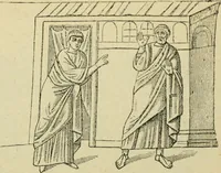 An illustration from Ocherki pamiatnikov khristiansko ikonografi i iskusstva (1900)