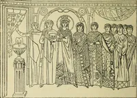 An illustration from Ocherki pamiatnikov khristiansko ikonografi i iskusstva (1900)