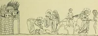 An illustration from Ocherki pamiatnikov khristiansko ikonografi i iskusstva (1900)