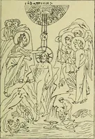 An illustration from Ocherki pamiatnikov khristiansko ikonografi i iskusstva (1900)
