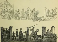 An illustration from Ocherki pamiatnikov khristiansko ikonografi i iskusstva (1900)