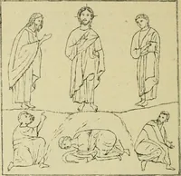 An illustration from Ocherki pamiatnikov khristiansko ikonografi i iskusstva (1900)