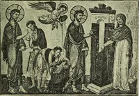 An illustration from Ocherki pamiatnikov khristiansko ikonografi i iskusstva (1900)