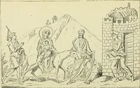 An illustration from Ocherki pamiatnikov khristiansko ikonografi i iskusstva (1900)
