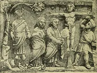 An illustration from Ocherki pamiatnikov khristiansko ikonografi i iskusstva (1900)